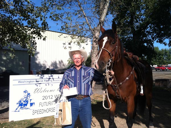 Bugged By Magic, 2012 WBRA Speedhorse Pole Bending Futurity Reserve Champion