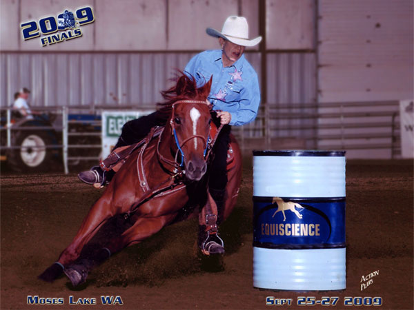 Pat Smith and SumbunnysPerky - Moses Lake, WA NBHA Finals 2009