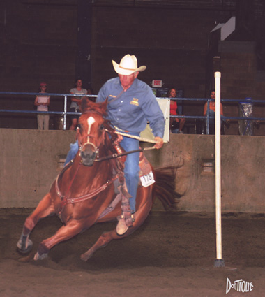 SumbunnysPerky winning the Central Point Oregon Pole Futurity - June, 2008